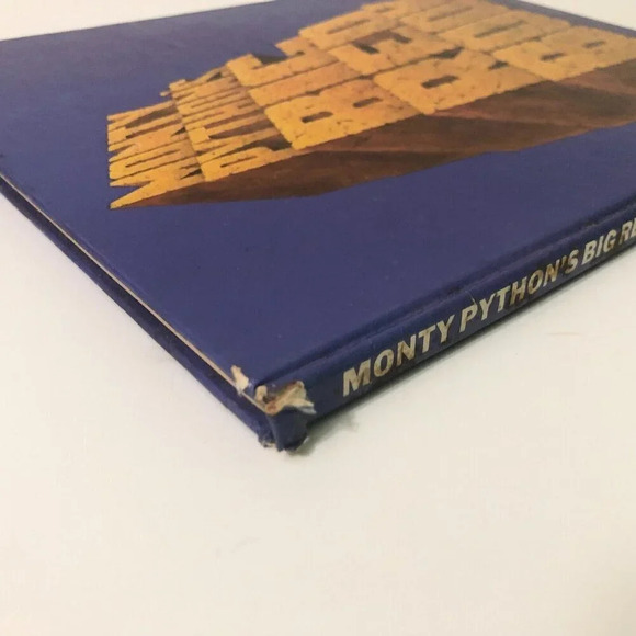 Vintage 1971 Monty Pythons Big Red Book  Hardcover Comedy - Picture 9 of 16